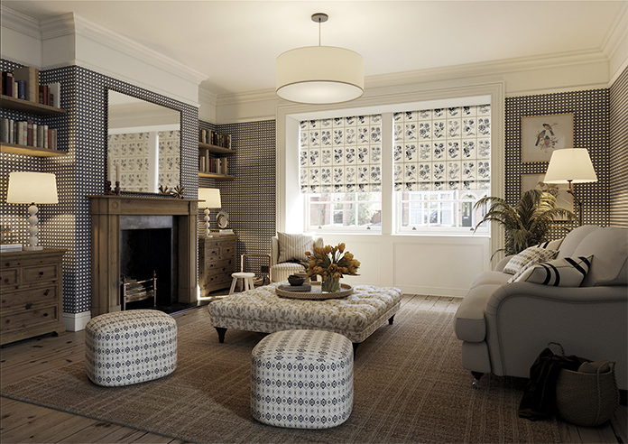 Sketchbook, Hudds - Twist&Fit Roman Blind - Image 6